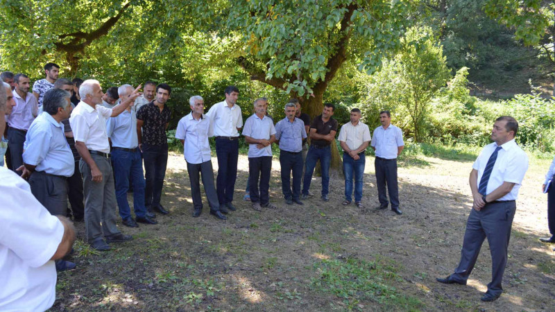 Astara: icra başçısı ucqar Şəvqo kənd sakinləri ilə görüşüb