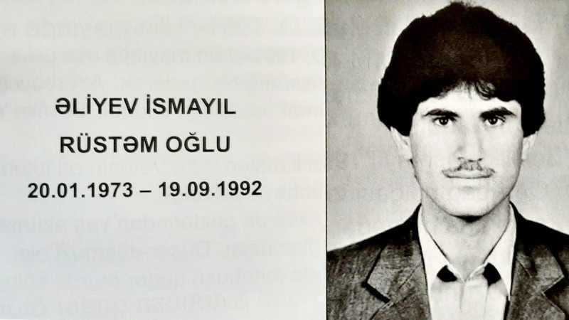30 il öncə bu gün İsmayıl Əliyev şəhidlik zirvəsinə ucalıb