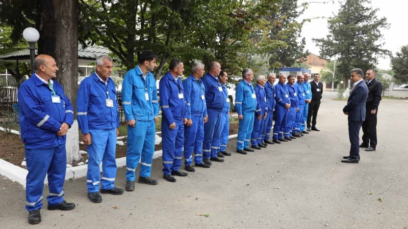 Lənkəran: “Azəriqaz” İB-nin baş direktoru əməkdaşları Fəxri Fərmanla təltif edib