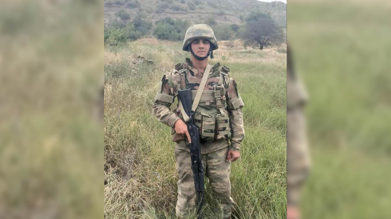 Lənkəran: icra başçısının müavini yaralı əsgəri ziyarət edib