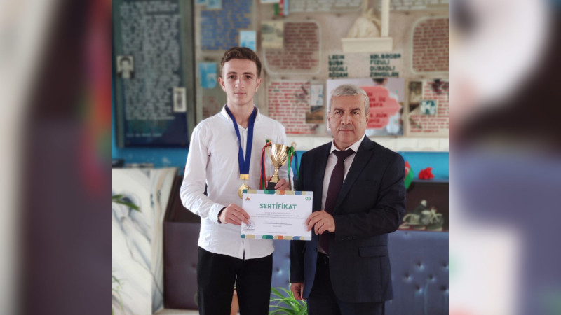 Lənkəran: məktəblimiz Poliqon hərbi-vətənpərvərlik düşərgəsində iştirak edib