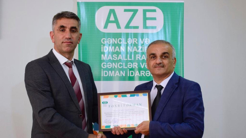 Masallı: jurnalist doğum günündə Fəxri Fərmanla təltif edilib