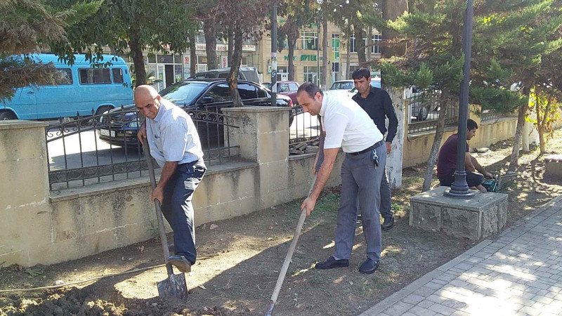 Masallı: “Ətraf mühitin çirklənməsinə yox deyək!” adlı aksiya