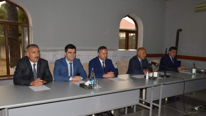 Masallı: Araz Əhmədov II Yeddioymaq sakinləri ilə görüşüb