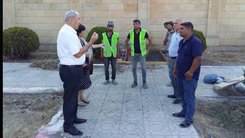 Masallıda İctimai Şuranın üzvləri sakinlərlə görüşüblər