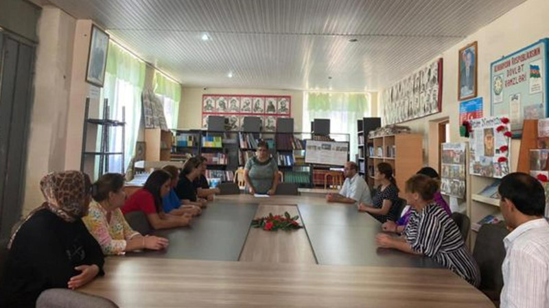 Masallı: Xalq artisti Əhməd Bakıxanovun 130 illik yubileyinə həsr olunmuş tədbir keçirilib