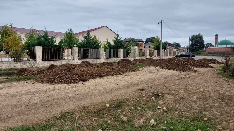 Masallı: Şatıroba kənd tam orta məktəbinin yolu abadlaşdırılır