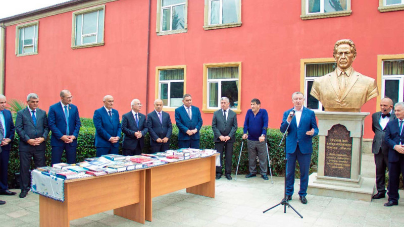 Masallıda Teymur bəy Bayraməlibəyovun xatirəsi əbədiləşdirilib