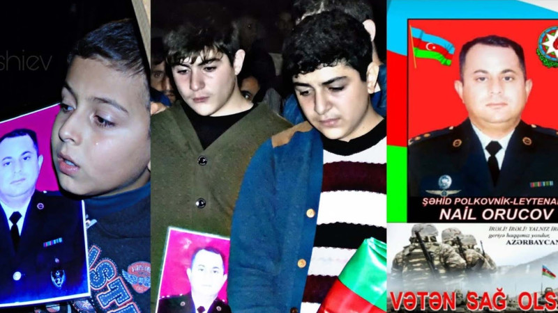 Astaralı şəhidimiz Nail Orucovun oğlu tələbə olub