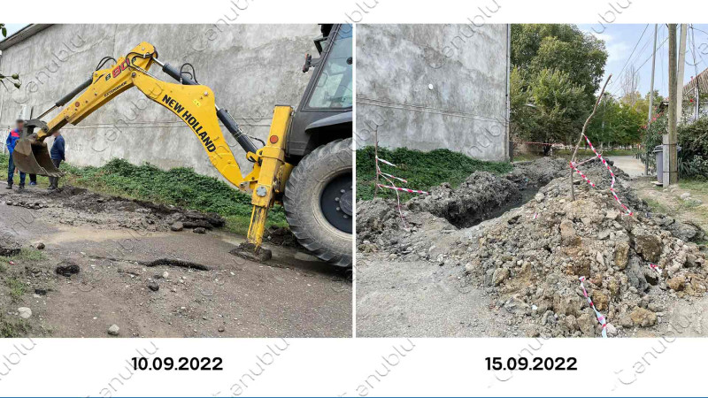 Lənkəran: təmir üçün sökülən yol bərpa edilməyib