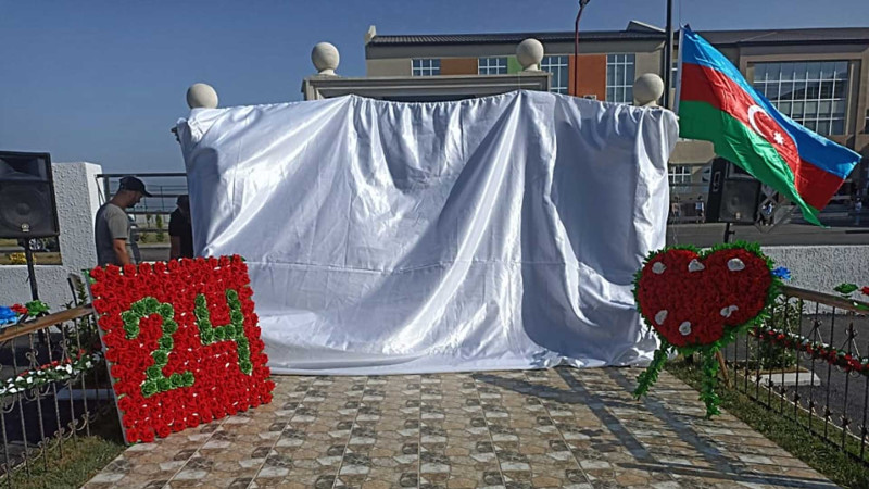 Cəlilabad: şəhid Famil Ağaşovun adı əbədiləşdirilib