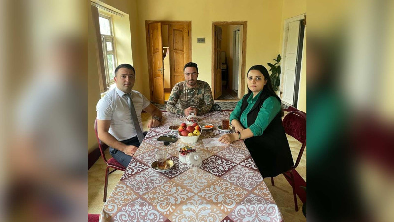 Masallı: qazimiz Ülvi Mehdiyev ziyarət edilib