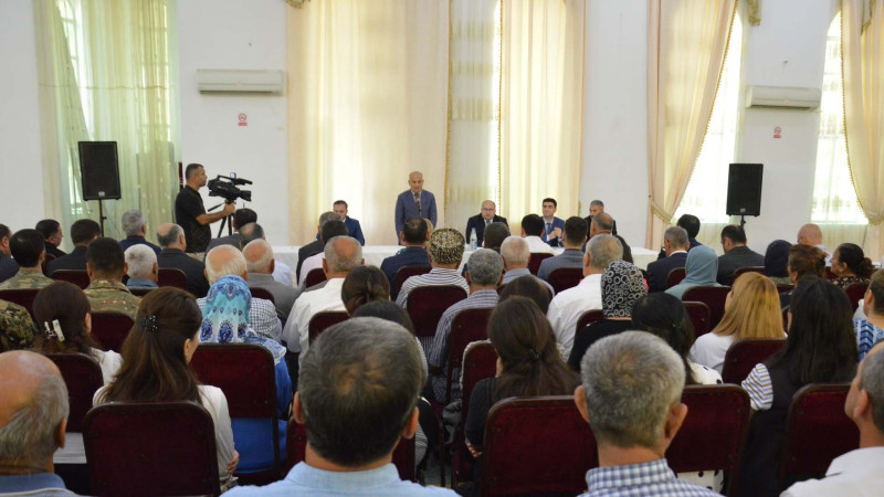 Masallı: Araz Əhmədov Musakücə kənd sakinləri ilə görüşüb