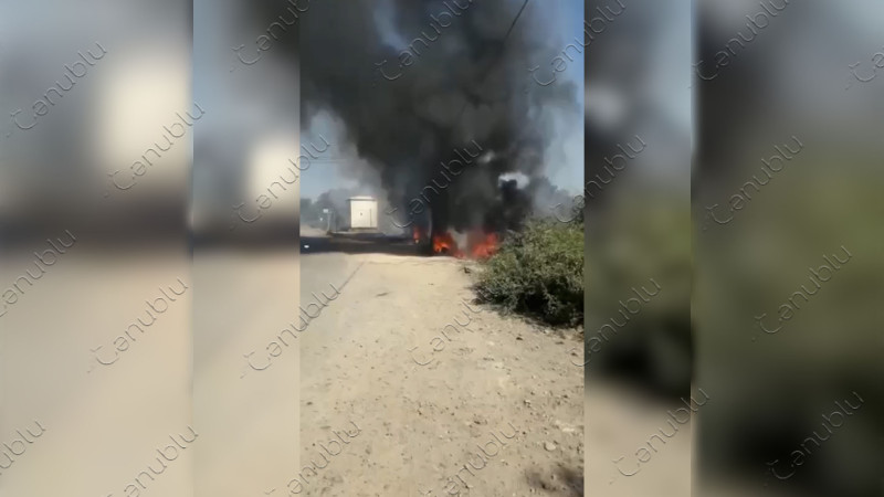 Lənkəran: yanğın bu kəndi internetsiz qoyub