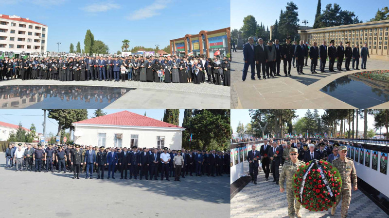 Cənub rayonlarında 27 Sentyabr - Anım Günü ilə bağlı silsilə tədbirlər keçirilib