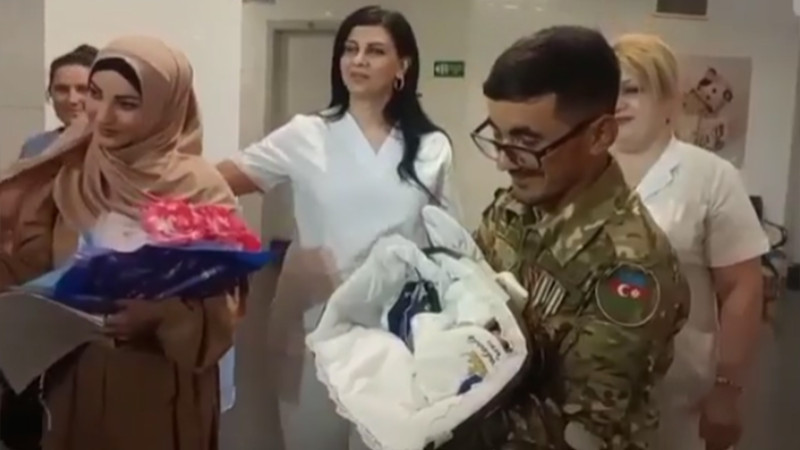 Vətən müharibəsi qazisi Vüsal Muradzadənin övladı olub