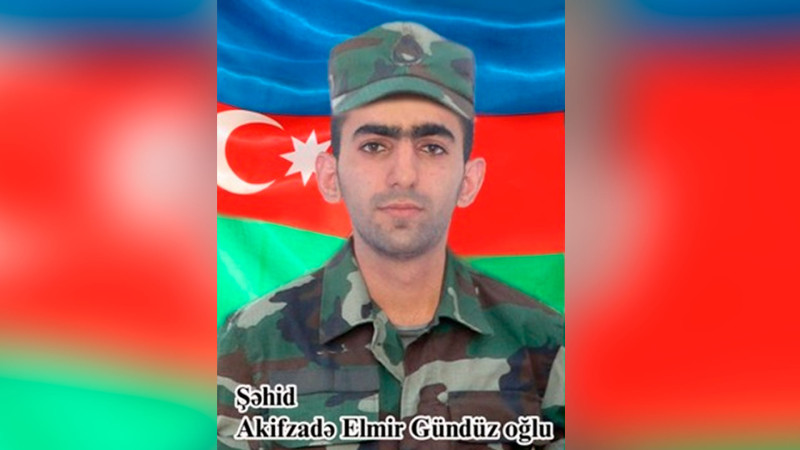 Şəhid Elmir Akifzadənin doğum günüdür