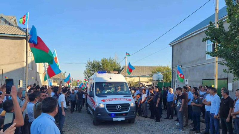 Cəlilabadda şəhidlərimizin dəfn mərasimi keçirilib