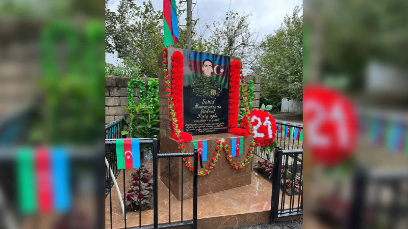 Lənkəran: bu gün Qüdrət Məmmədzadənin şəhidlik zirvəsinə ucaldığı gündür