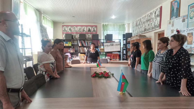 Masallıda Milli Qəhrəman Namiq Allahverdiyevin 55 illiyinə həsr olunan tədbir keçirilib