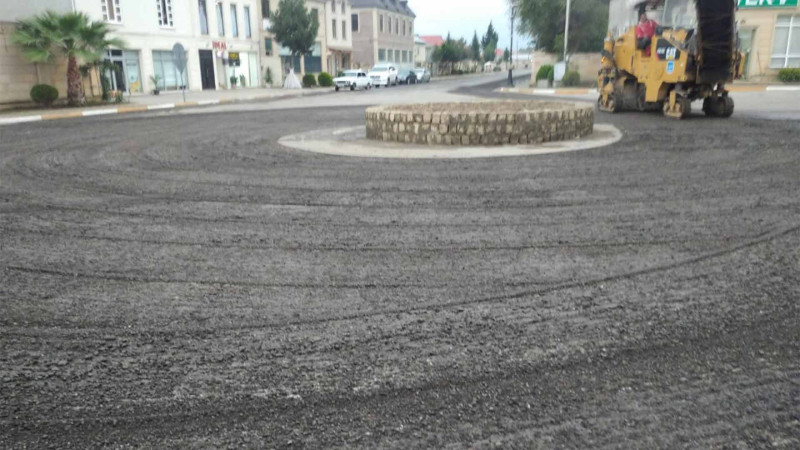 Masallı: Dadva küçəsinə asfalt örtüyü salınır