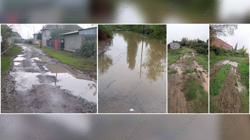 Lənkəran: Şiləvar kəndinin həm mərkəzi, həm də ara yolları yararsız vəziyyətdədir