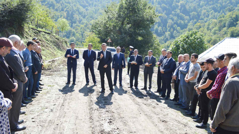 Astara: icra başçısı Qəzənfər Ağayev Diqo kənd sakinləri ilə görüşüb