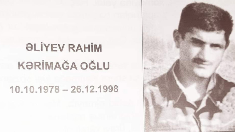 Astara: bu gün şəhid Rahim Əliyevin mövlud günüdür