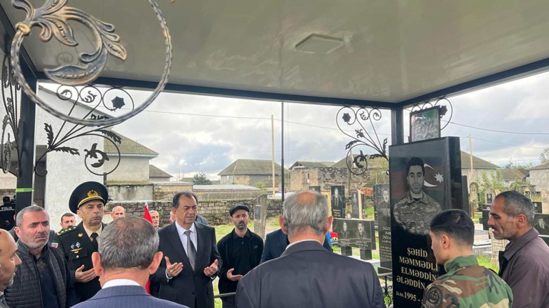 Lənkəran: şəhidlərimizin anım günündə məzarları ziyarət olunub