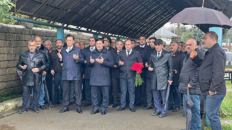 Lənkəran: şəhidimiz Rəşid Məmmədovun məzarı ziyarət olunub