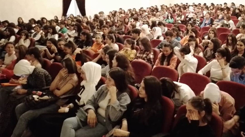 Lənkəran Dram Teatrı səhnəsində Haqqın 44 günü adlı tamaşa nümayiş edilib
