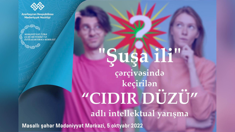 Masallı: “Cıdır düzü” adlı intellektual yarışma keçiriləcək