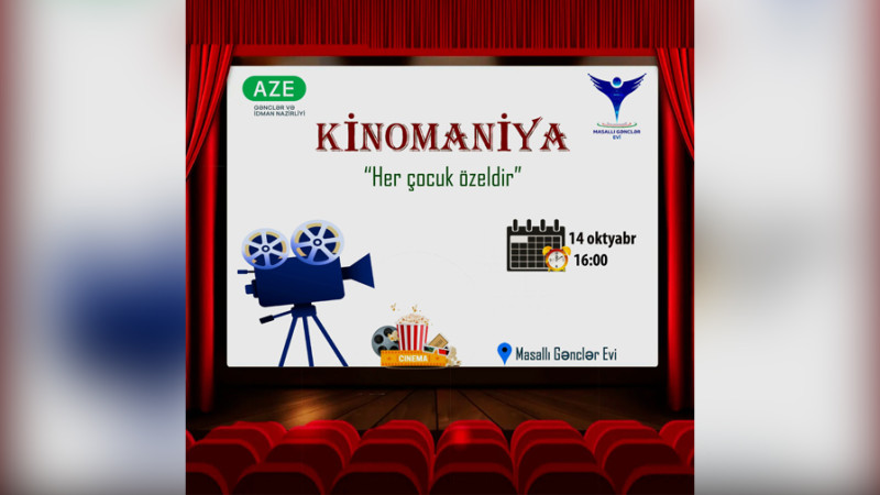 Masallı: Kinomaniya” adlı yeni bir layihəyə start verilib