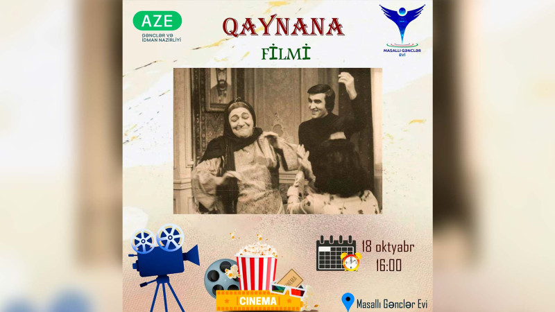 Masallı: gənclər üçün film nümayiş olunacaq