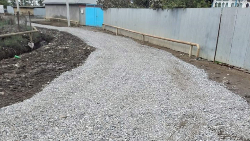 Masallı: iki kəndin yolları təmir olunub