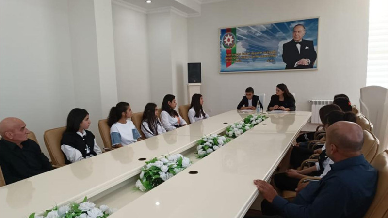 Masallı: “Heydər Əliyev və Azərbaycan” mövzusunda açıq tarix dərsi keçirilib