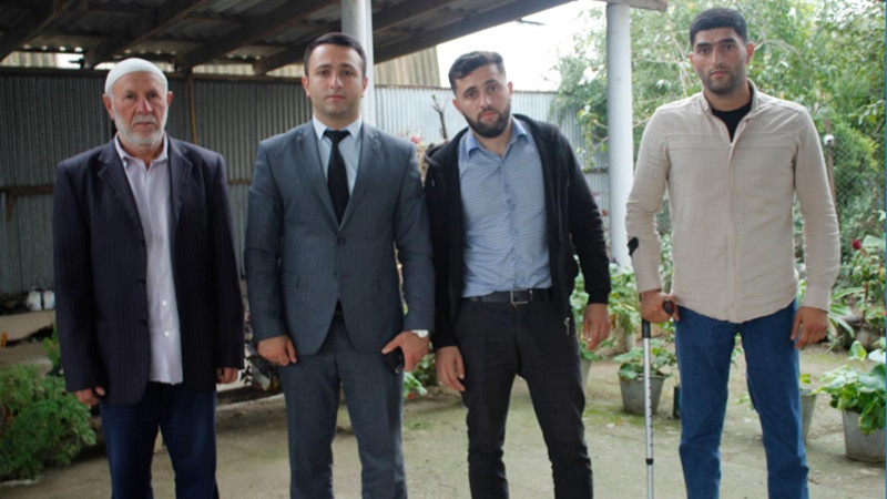 Masallı: qazi Elvin Əkbərov ziyarət olunub