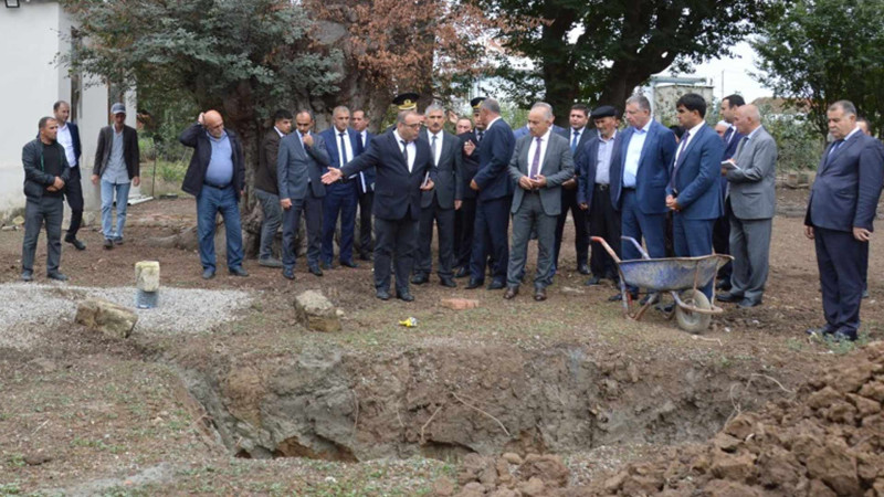 Masallı: Güllütəpə ərazisində artezian quyusu qazılır