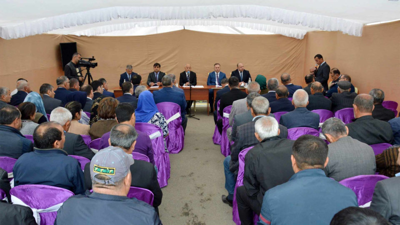 Masallı: icra başçısı Səmədxanlı kənd sakinləri ilə görüşüb