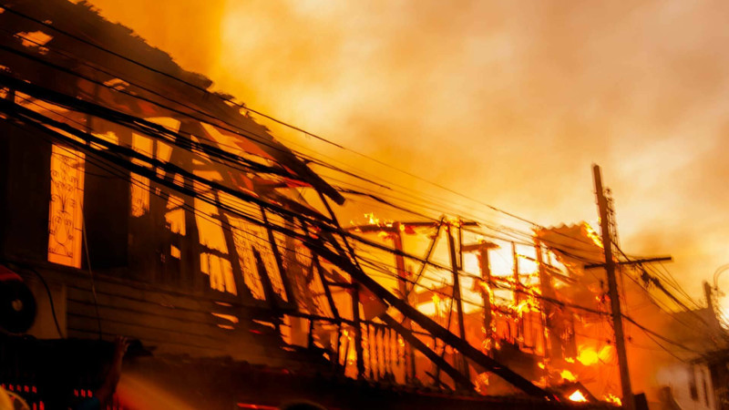 Cəlilabad rayonunun Abışabad kəndində yanğın baş verib