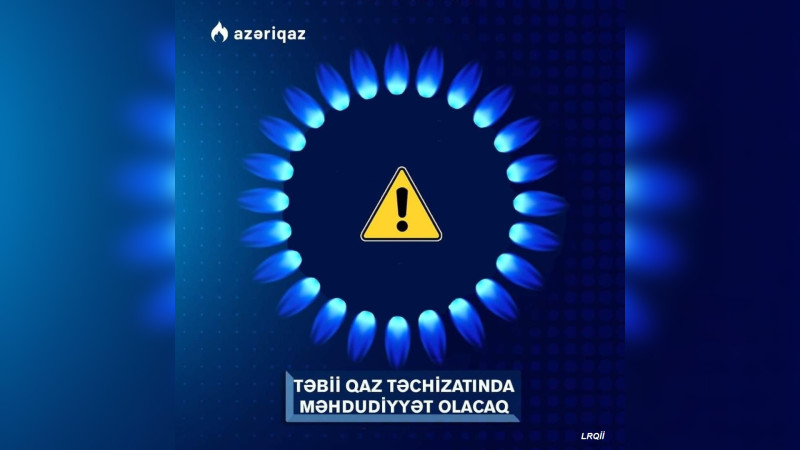 Masallı: bu gün 5800 abonentin qazı olmayacaq