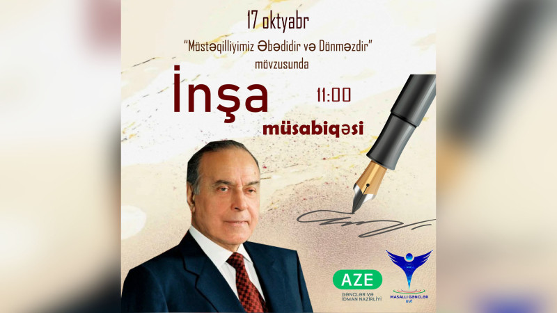 Masallı: “Müstəqilliyimiz əbədidir və dönməzdir”adlı müsabiqə