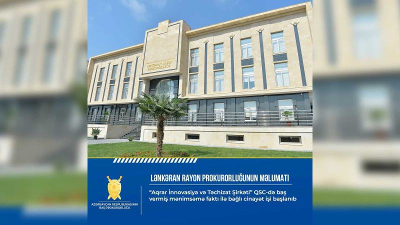 Lənkəranda anbardar şirkətin pulunu mənimsəyib