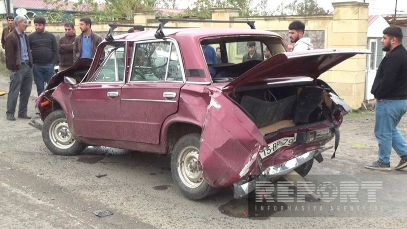 Cəlilabadda zəncirvari qəza baş verib