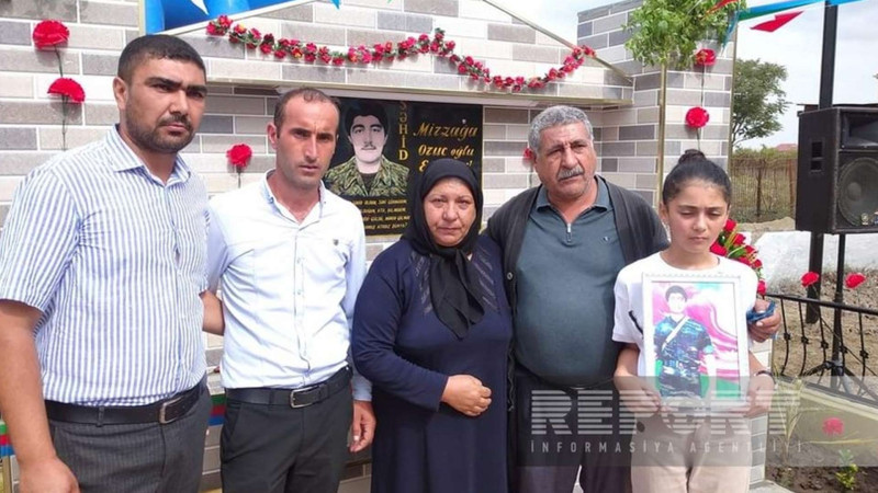 Cəlilabad: şəhid Mirzağa Eyvazovun xatirəsinə bulaq inşa olunub