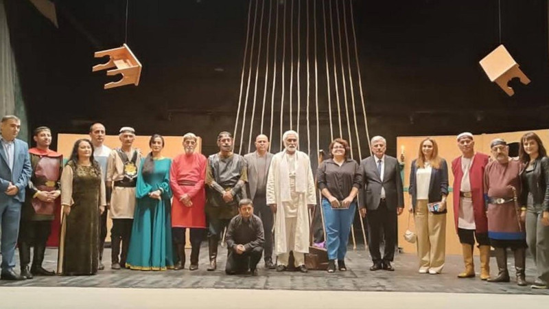 Lənkəran Dövlət Dram Teatrında “Casus” tamaşasına ictimai baxış keçirilib
