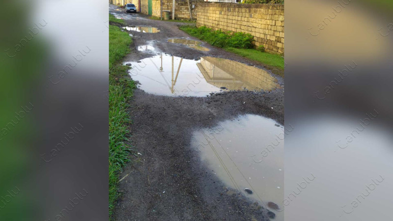 Digah kəndinin yollarından əziyyət çəkən sakinlər Cenublu.az-a müraciət ediblər