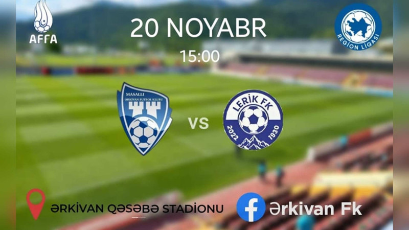 Region liqasının ll turunun oyunları baş tutacaq