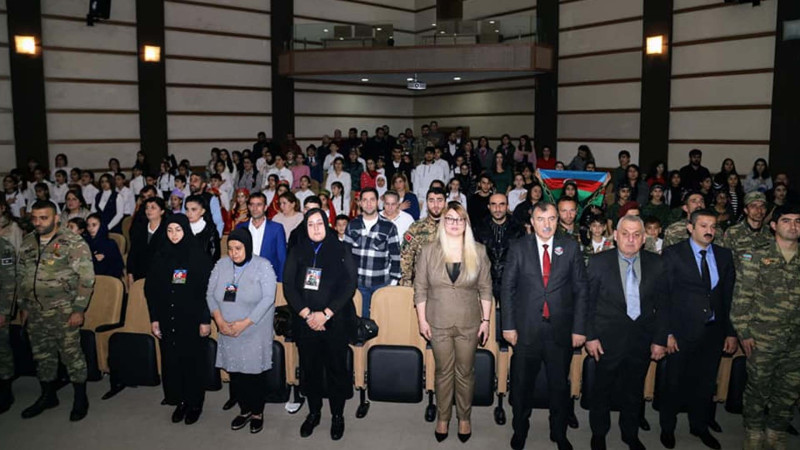 Lənkəranda “Zəfərin Mübarək, Azərbaycan” ədəbi-bədii kompozisiyalı tədbir keçirilib