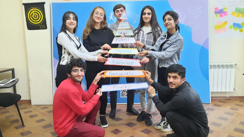 Masallı gəncləri üçün “Maslovun Ehtiyaclar Piramidası” adlı təlim keçirilib
